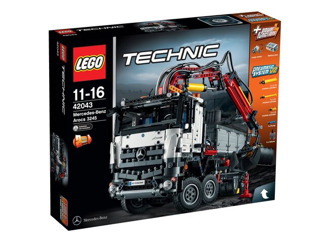 Mercedez Benz Arocs, Lego, Creations4you, Technic, Worcester
