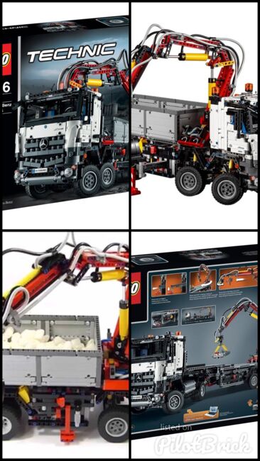 Mercedez Benz Arocs, Lego, Creations4you, Technic, Worcester, Image 5