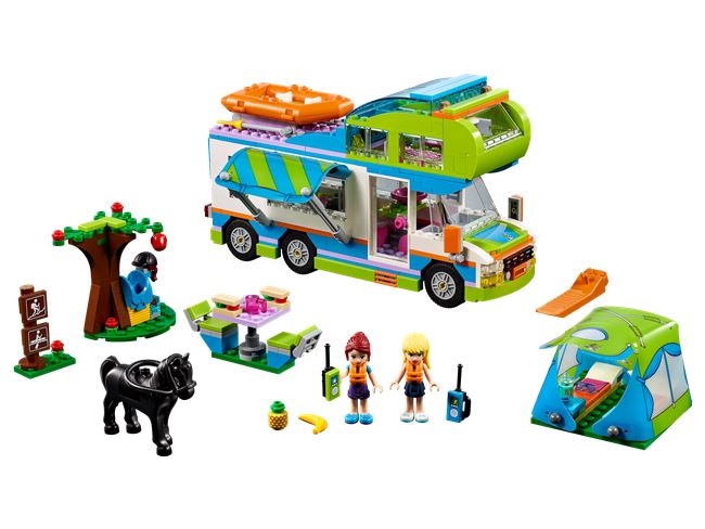 Mia's Camper Van, LEGO 41339, spiele-truhe (spiele-truhe), Friends, Hamburg, Abbildung 4