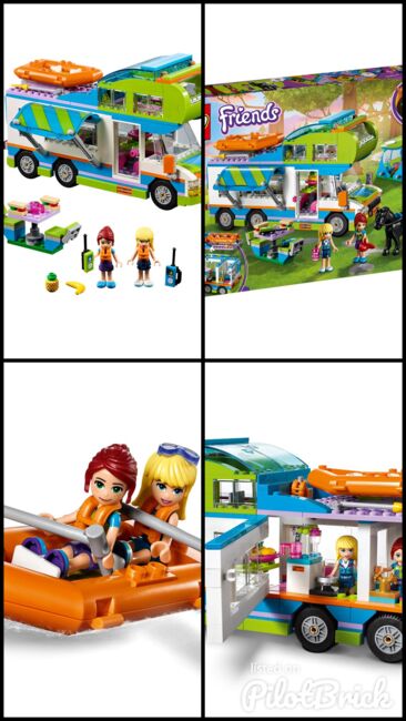Mia's Camper Van, LEGO 41339, spiele-truhe (spiele-truhe), Friends, Hamburg, Abbildung 8
