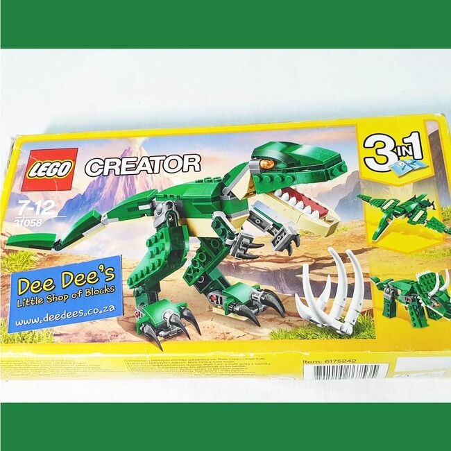 Mighty Dinosaurs {Green Edition} (1), Lego 31058, Dee Dee's - Little Shop of Blocks (Dee Dee's - Little Shop of Blocks), Creator, Johannesburg, Abbildung 6