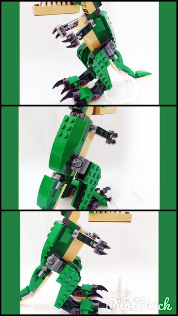 Mighty Dinosaurs {Green Edition} (2), Lego 31058, Dee Dee's - Little Shop of Blocks (Dee Dee's - Little Shop of Blocks), Creator, Johannesburg, Image 4