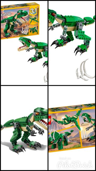 Mighty Dinosaurs, LEGO 31058, spiele-truhe (spiele-truhe), Creator, Hamburg, Abbildung 9