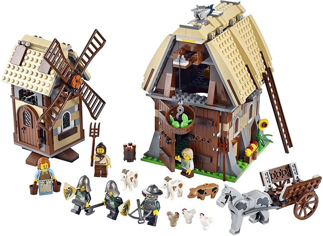 Mill Village Raid, Lego, Dream Bricks (Dream Bricks), Castle, Worcester