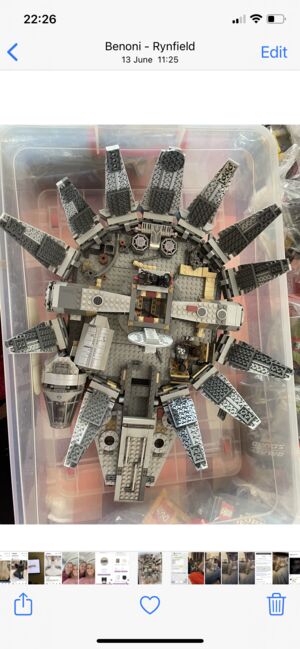 Millennium Falcon, Lego 75109, Mandy, Star Wars, East Rand Benoni