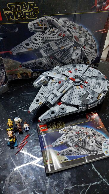 Millennium Falcon, Lego 75257, Jonathan, Star Wars, Northampton