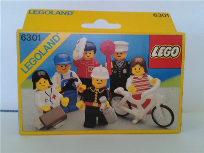 Mini-Figures, Lego 6301, Don Wilder, LEGOLAND