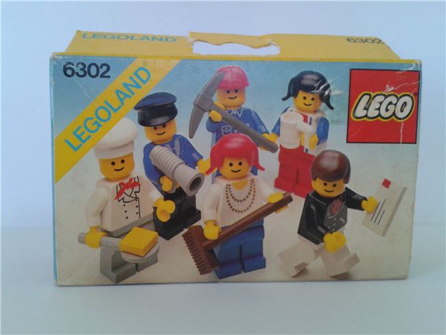 Mini-Figures, Lego 6302, Don Wilder, LEGOLAND