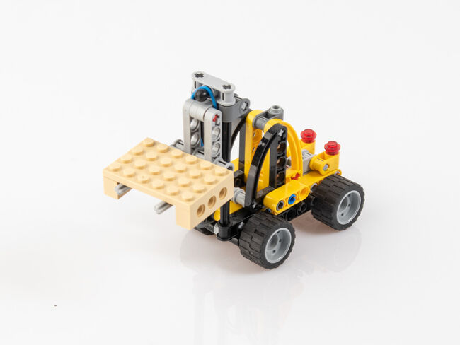 Mini-Gabelstapler und Geländekran, Lego 8270 + 8290, Julian, Technic, Hartberg, Abbildung 3