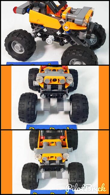 Mini Off-Roader, Lego 42001, Dee Dee's - Little Shop of Blocks (Dee Dee's - Little Shop of Blocks), Technic, Johannesburg, Abbildung 4