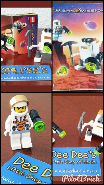 Mini Robot, Lego 5616, Dee Dee's - Little Shop of Blocks (Dee Dee's - Little Shop of Blocks), Space, Johannesburg, Image 7
