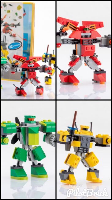 Mini Robots, Lego 4097, Julian, Designer Set, Hartberg, Abbildung 5