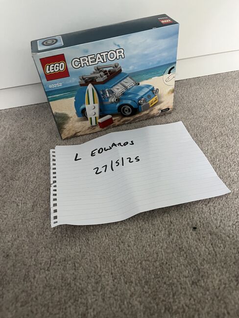 Mini Volkswagen beetle, Lego 40252, LegoMum, Creator, Lichfield