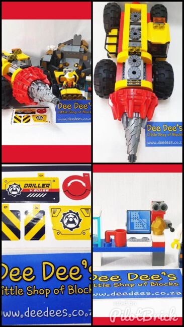 Mining Heavy Driller, Lego 60186, Dee Dee's - Little Shop of Blocks (Dee Dee's - Little Shop of Blocks), City, Johannesburg, Abbildung 10