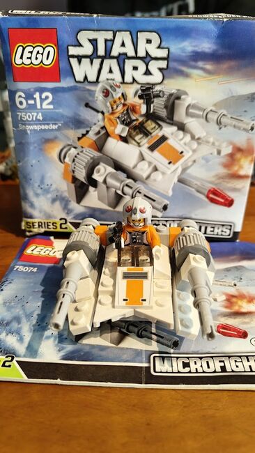 Mircofighter Snowspeeder -gebraucht und komplett., Lego 75074, Adriano Troiano, Star Wars, Kaufdorf