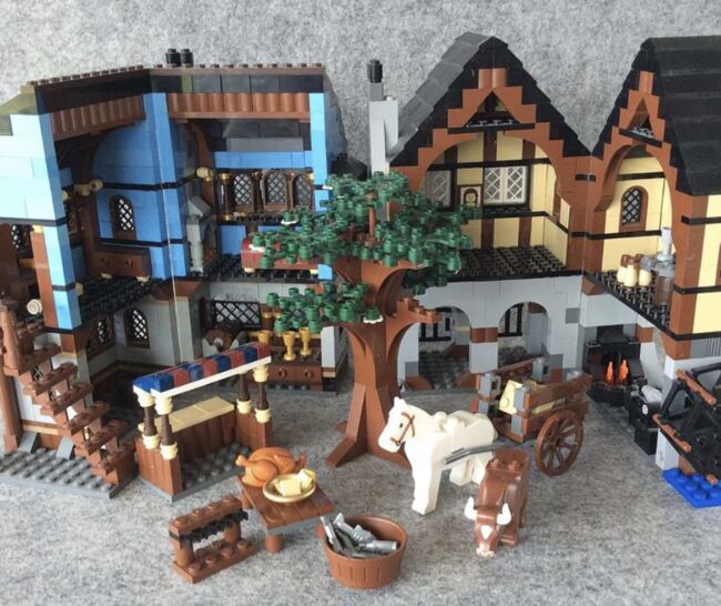 mittelalterlicher Marktplatz, Lego 10193, Otto Lehner, Castle, Kainbach bei Graz