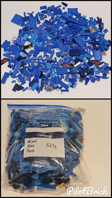 Mixed Blue Pieces, Lego, Giles, other, Exeter, Image 3