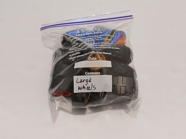 Mixed Large Wheels + Tyres, Lego, Giles, other, Exeter, Image 2