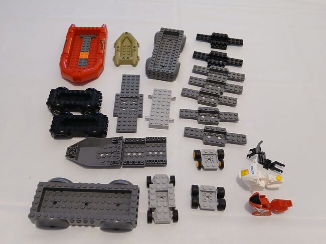 Mixed Vehicle Base Plates, Lego, Giles, Diverses, Exeter