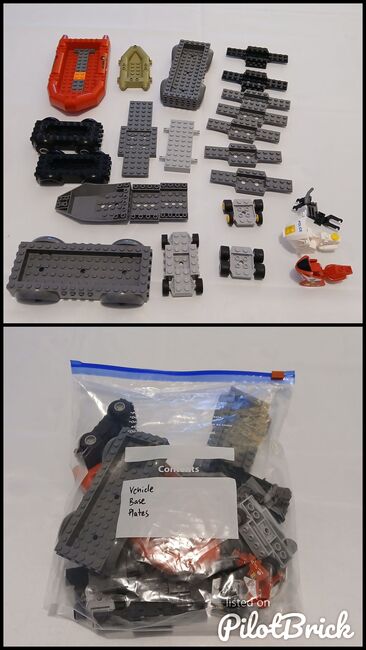 Mixed Vehicle Base Plates, Lego, Giles, Diverses, Exeter, Abbildung 3