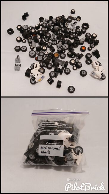 Mixed wheels small + medium, Lego, Giles, other, Exeter, Image 3