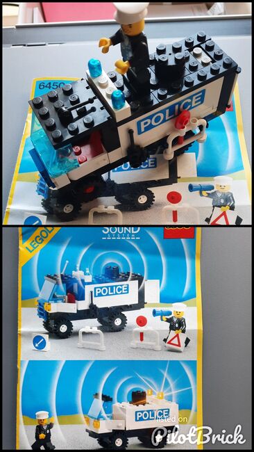 Mobile Police Truck, Lego 6450, Peter , Town, Weggis, Image 3