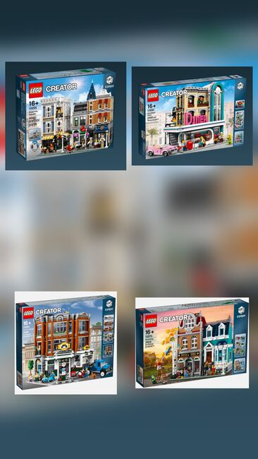 Modular building and more, Lego, Kman, Modular Buildings