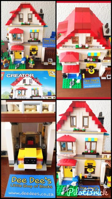 Modular Family Villa, Lego 31069, Dee Dee's - Little Shop of Blocks (Dee Dee's - Little Shop of Blocks), Creator, Johannesburg, Image 8