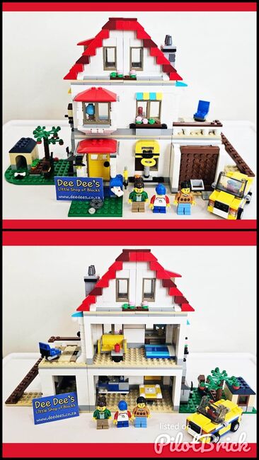 Modular Family Villa, Lego 31069, Dee Dee's - Little Shop of Blocks (Dee Dee's - Little Shop of Blocks), Creator, Johannesburg, Image 4