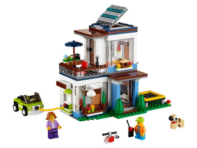 Modular Modern Home, LEGO 31068, spiele-truhe (spiele-truhe), Creator, Hamburg, Abbildung 3