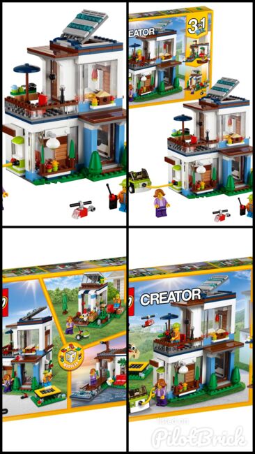 Modular Modern Home, LEGO 31068, spiele-truhe (spiele-truhe), Creator, Hamburg, Abbildung 5