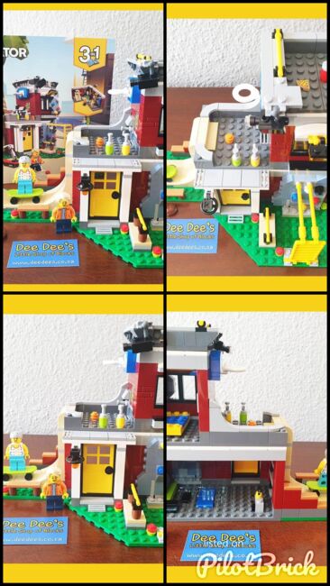 Modular Skate House, Lego 31081, Dee Dee's - Little Shop of Blocks (Dee Dee's - Little Shop of Blocks), Creator, Johannesburg, Abbildung 7