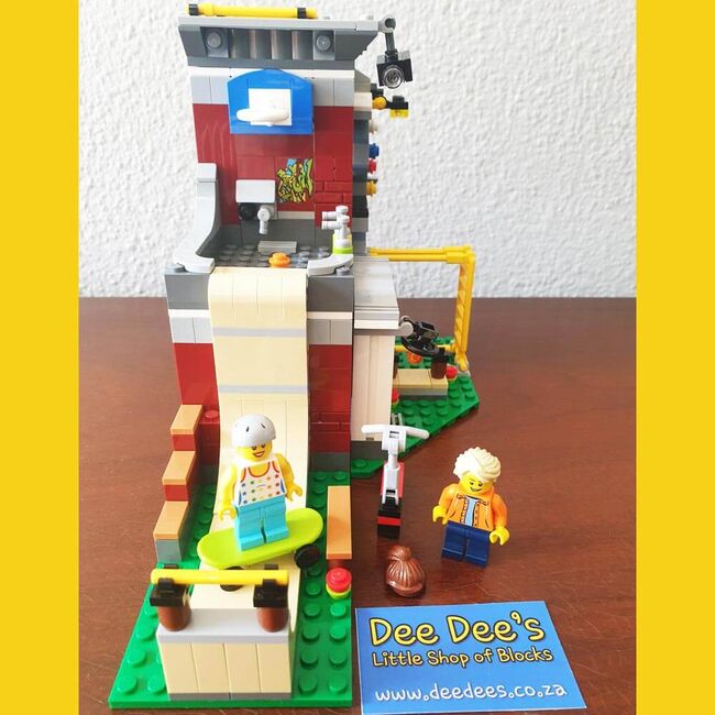 Modular Skate House, Lego 31081, Dee Dee's - Little Shop of Blocks (Dee Dee's - Little Shop of Blocks), Creator, Johannesburg, Abbildung 5