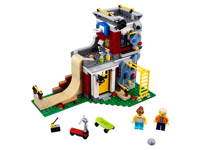 Modular Skate House, LEGO 31081, spiele-truhe (spiele-truhe), Creator, Hamburg, Abbildung 3
