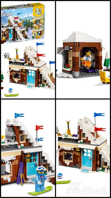 Modular Winter Vacation, LEGO 31080, spiele-truhe (spiele-truhe), Creator, Hamburg, Abbildung 8