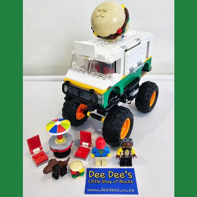 Monster Burger Truck, Lego 31104, Dee Dee's - Little Shop of Blocks (Dee Dee's - Little Shop of Blocks), Creator, Johannesburg, Abbildung 2