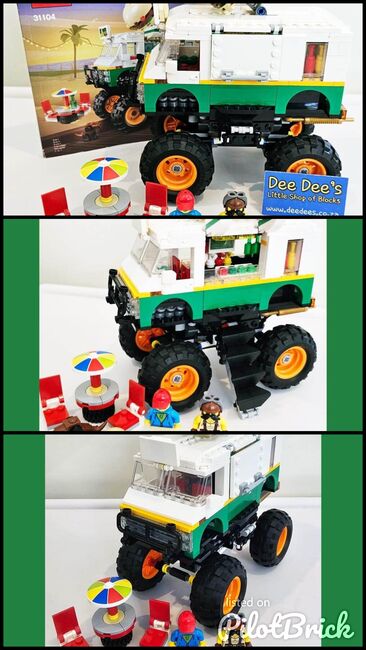 Monster Burger Truck, Lego 31104, Dee Dee's - Little Shop of Blocks (Dee Dee's - Little Shop of Blocks), Creator, Johannesburg, Image 4