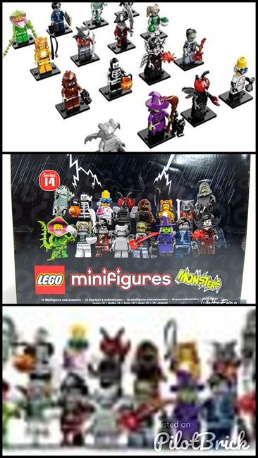 Monster Fighters Series 14 Complete Set of 16 Minifigures, Lego, Dream Bricks, Monster Fighters, Worcester, Image 4