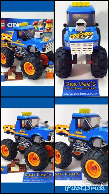 Monster Truck, Lego 60180, Dee Dee's - Little Shop of Blocks (Dee Dee's - Little Shop of Blocks), City, Johannesburg, Abbildung 5