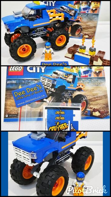 Monster Truck, Lego 60180, Dee Dee's - Little Shop of Blocks (Dee Dee's - Little Shop of Blocks), City, Johannesburg, Image 4