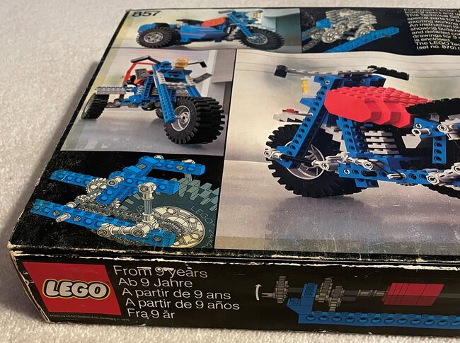 Motorbike & Sidecar, Lego 857, Gary Collins, Technic, Uckfield, Abbildung 6