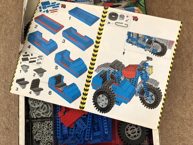 Motorbike & Sidecar, Lego 857, Gary Collins, Technic, Uckfield, Abbildung 3