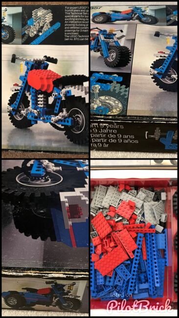 Motorbike & Sidecar, Lego 857, Gary Collins, Technic, Uckfield, Image 7