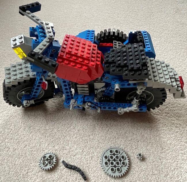 Motorbike & Sidecar, Lego 857, Gary Collins, Technic, Uckfield, Image 4