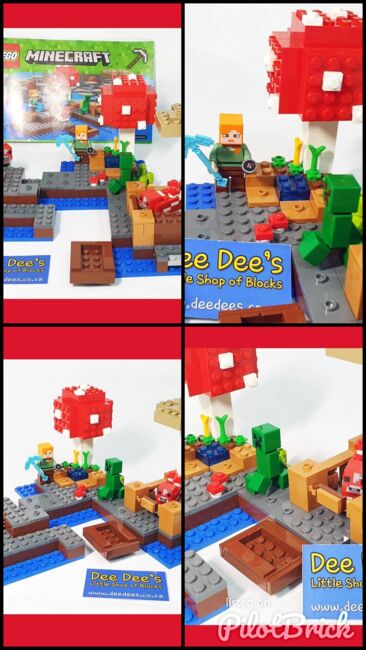 The Mushroom Island, Lego 21129, Dee Dee's - Little Shop of Blocks (Dee Dee's - Little Shop of Blocks), Minecraft, Johannesburg, Image 5