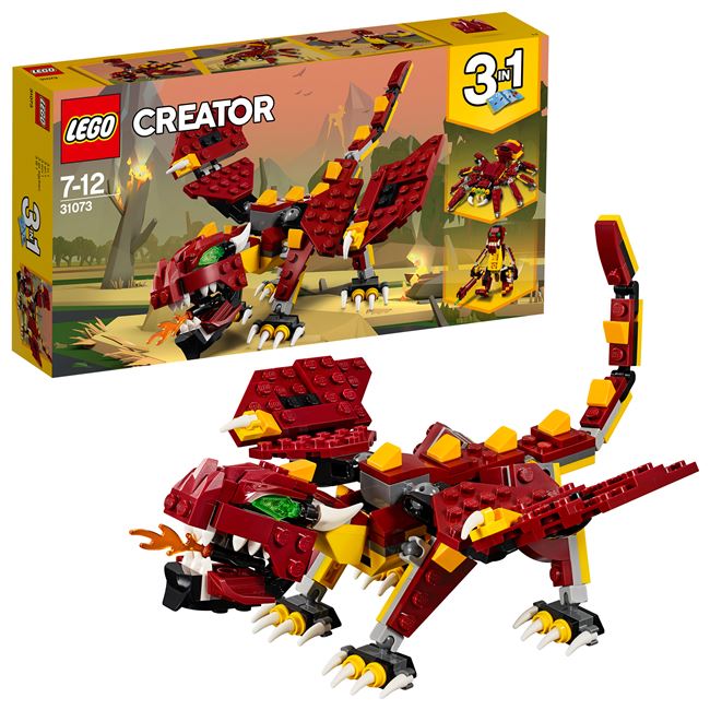 Mythical Creatures, LEGO 31073, spiele-truhe (spiele-truhe), Creator, Hamburg, Abbildung 3