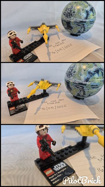 Naboo Starfighter and Naboo Star Wars Planet Set, Lego 9674, Ilse, Star Wars, Johannesburg, Image 4