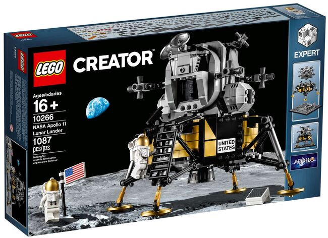 NASA Apollo 11 Lunar Lander, Lego 10266, Brett Field, Space, Sandton