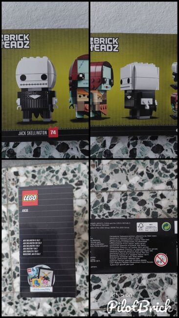 Neues ungeöffnetes LEGO BrickHeadz 41630 - Jack Skellington und Sally - NEU & OVP, Lego 41630, Günther B., BrickHeadz, Stainz, Abbildung 7