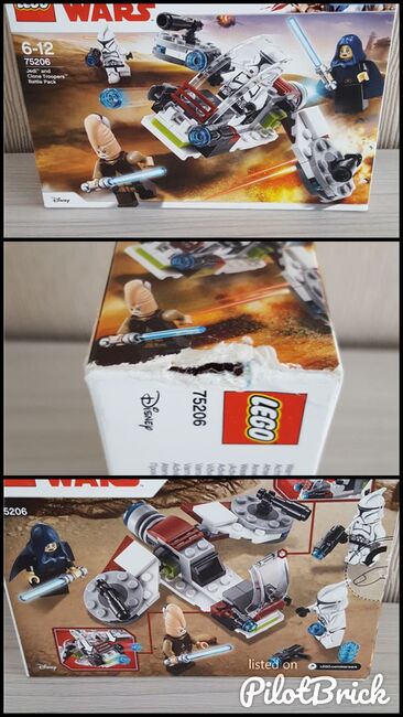 New! Lego Star Wars 75206 Jedi & Clone Trooper Battle Pack , Lego 75206, Miquel Lanssen (Brickslan), Star Wars, Nieuwpoort, Abbildung 4